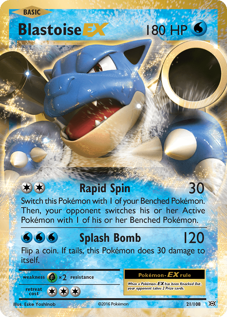Blastoise-EX Evolutions