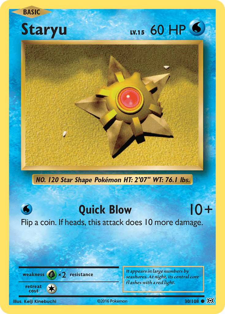 Staryu Evolutions