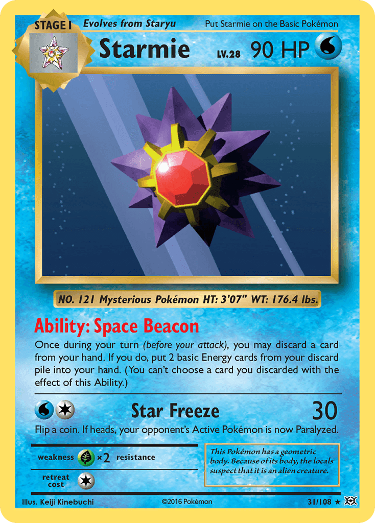 Starmie Evolutions