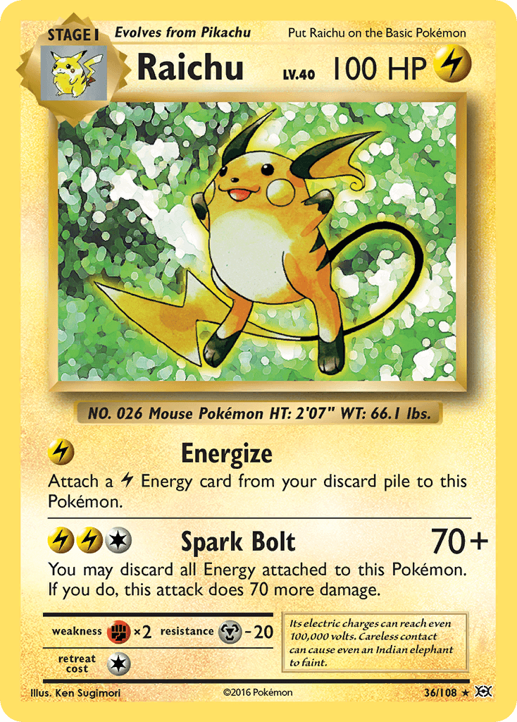 Raichu Evolutions