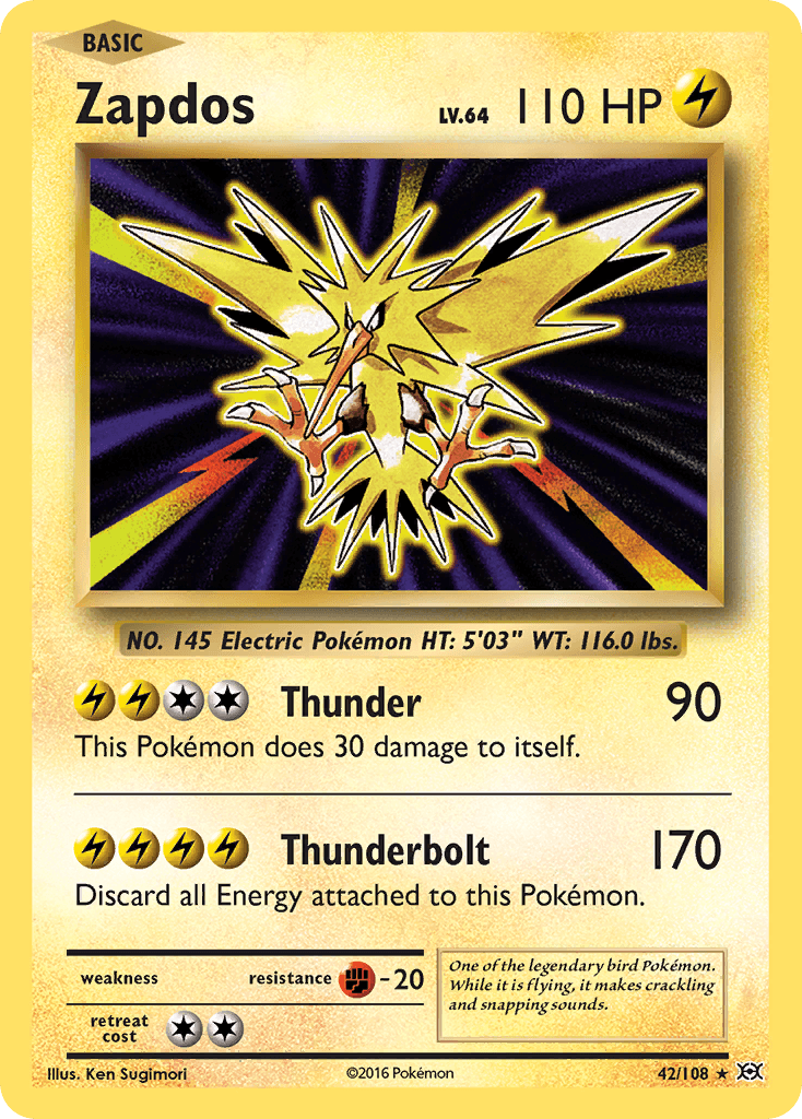 Zapdos Evolutions