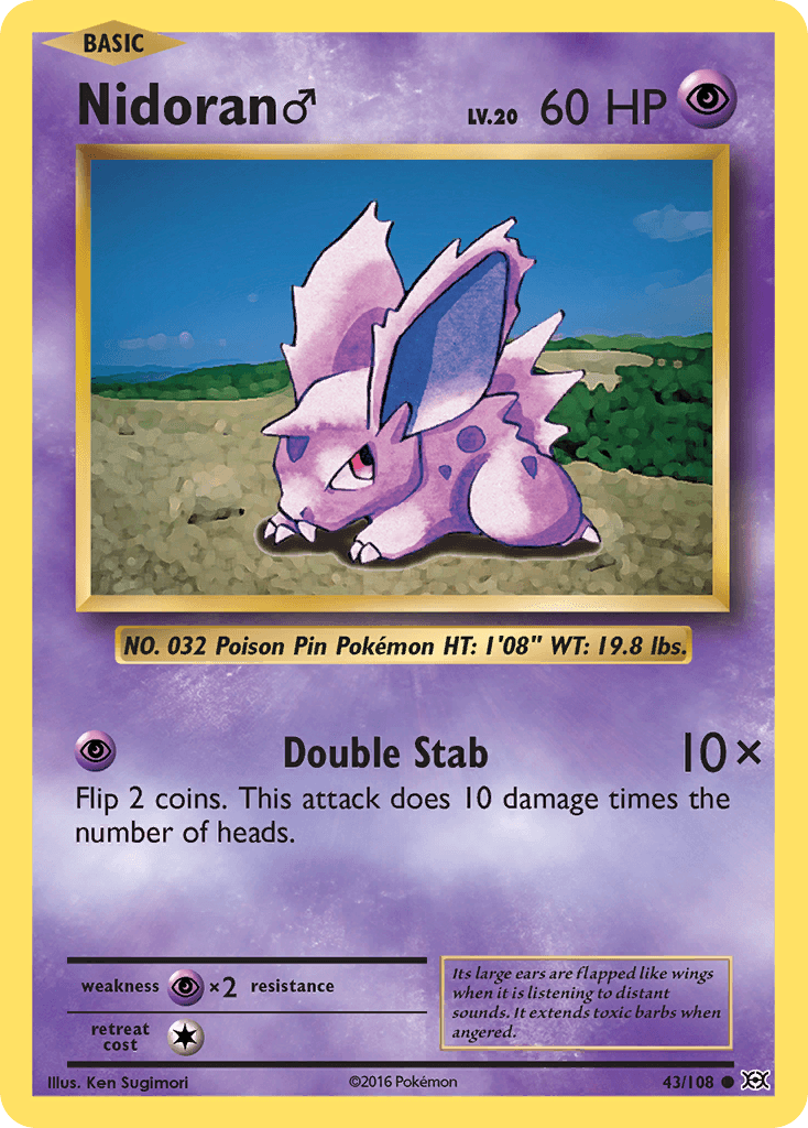 Nidoran ♂ Evolutions