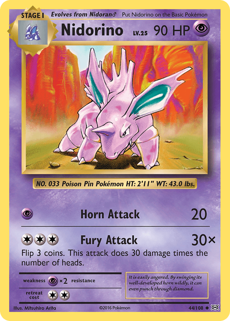 Nidorino Evolutions