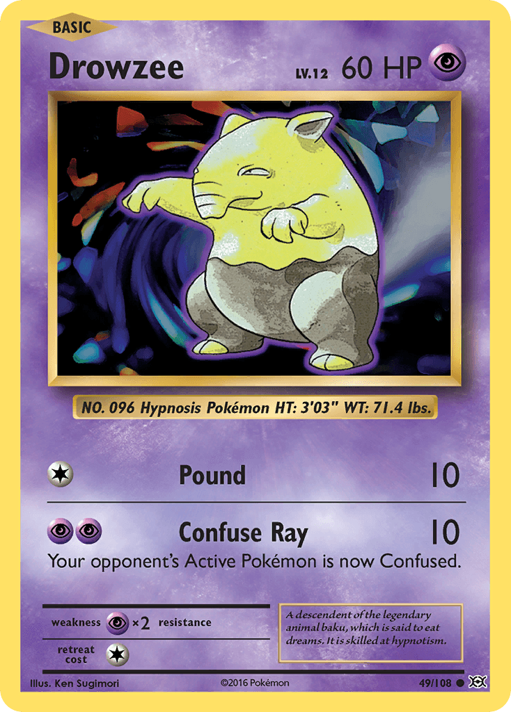 Drowzee Evolutions