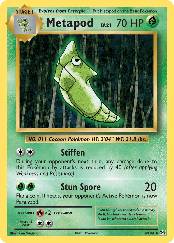 Metapod Evolutions