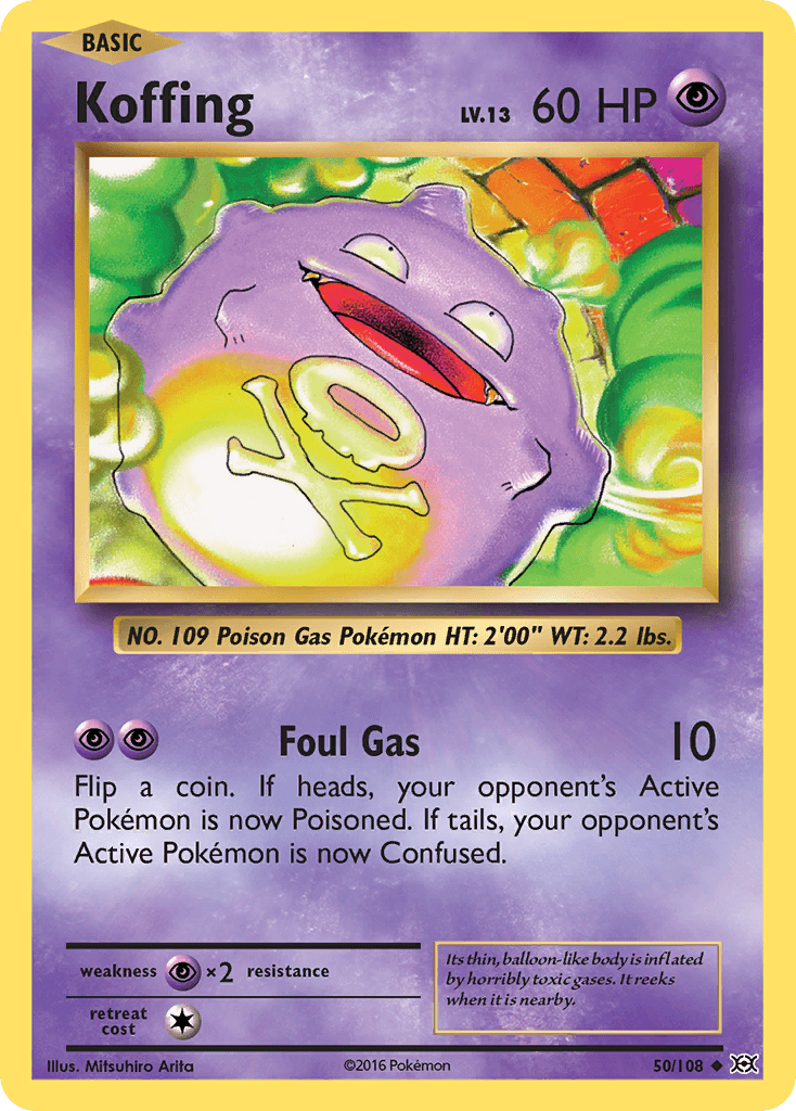 Koffing Evolutions