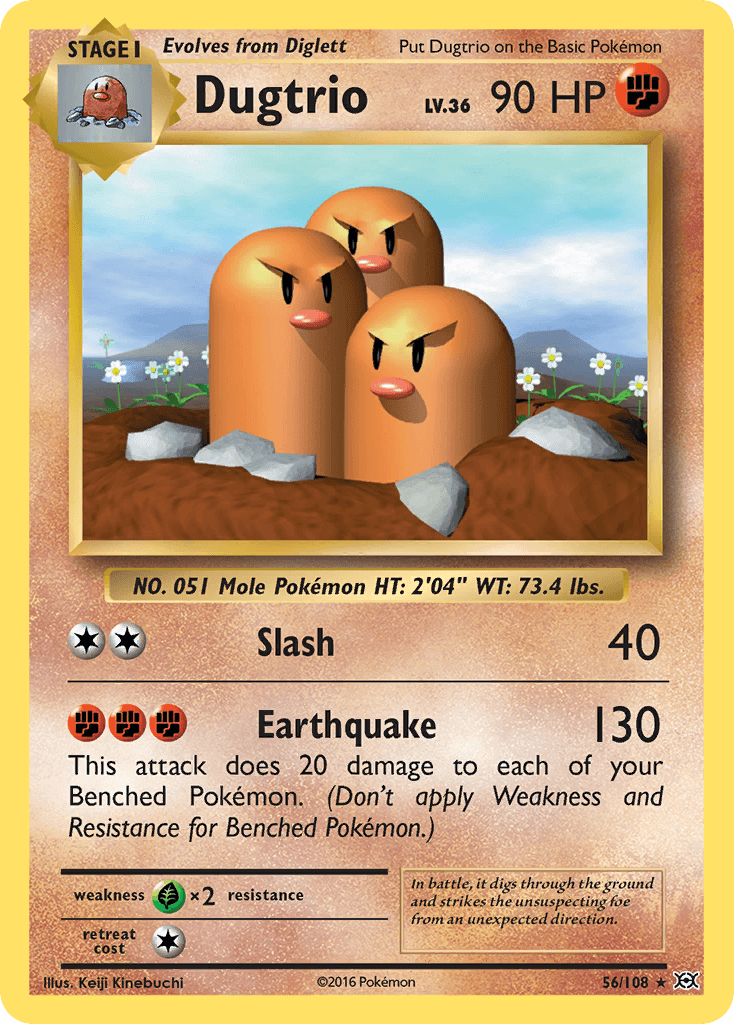 Dugtrio Evolutions
