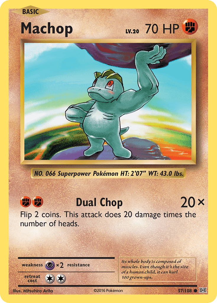 Machop Evolutions