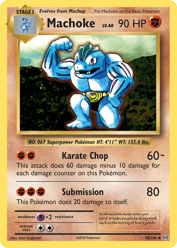 Machoke Evolutions