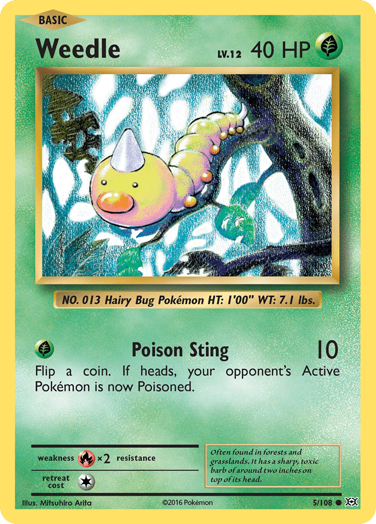 Weedle Evolutions
