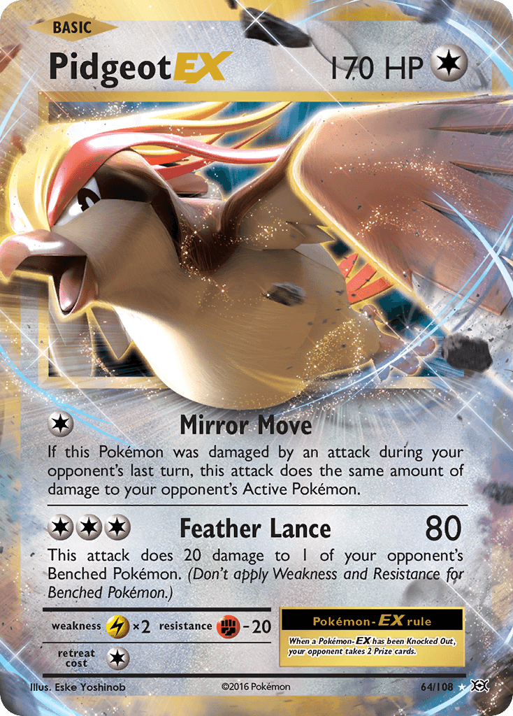 Pidgeot-EX Evolutions