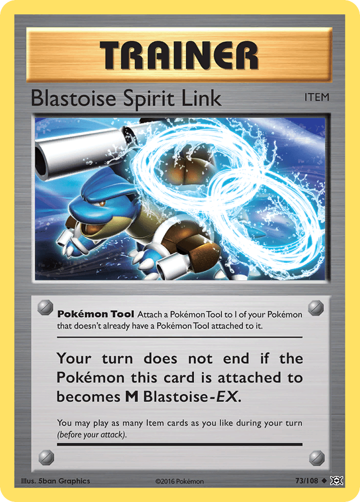 Blastoise Spirit Link Evolutions
