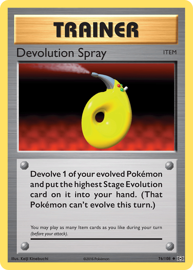 Devolution Spray Evolutions