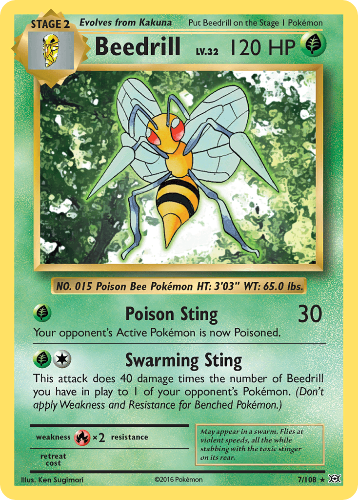 Beedrill Evolutions
