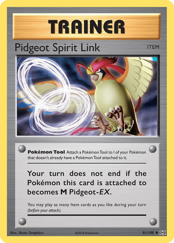 Pidgeot Spirit Link Evolutions