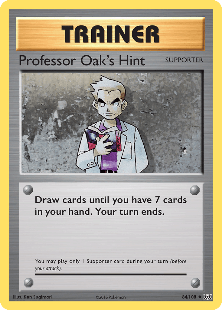 Professor Oak's Hint Evolutions
