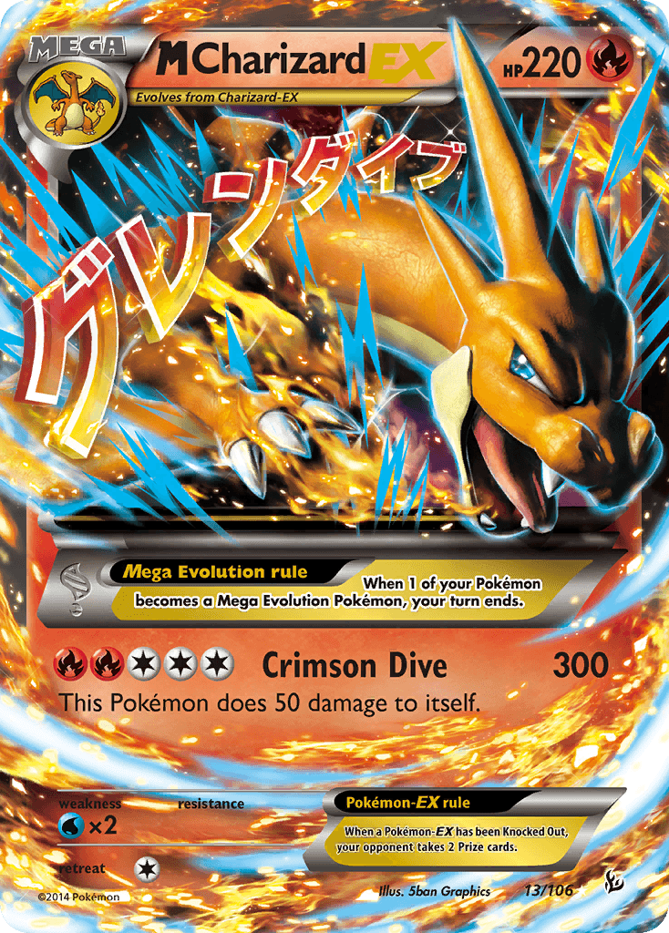 M Charizard-EX Flashfire