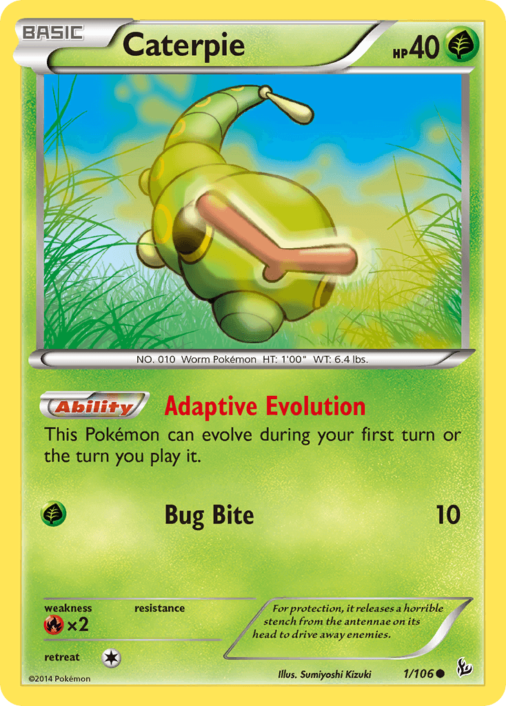 Caterpie Flashfire