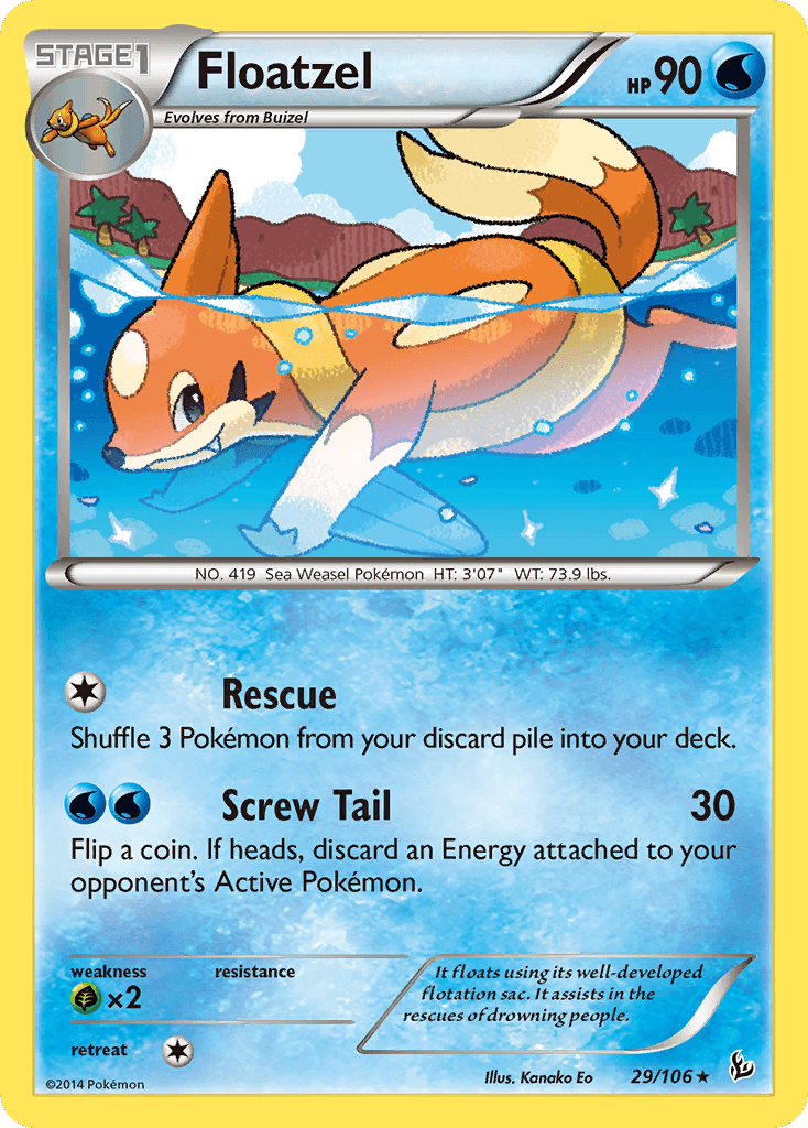 Floatzel Flashfire