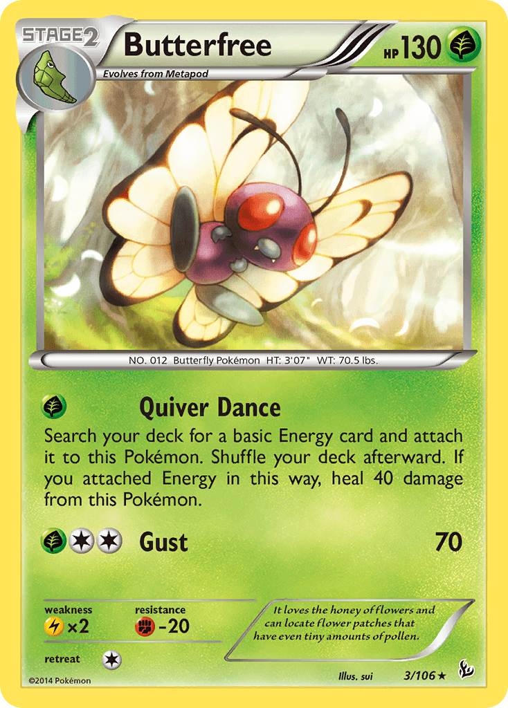 Butterfree Flashfire