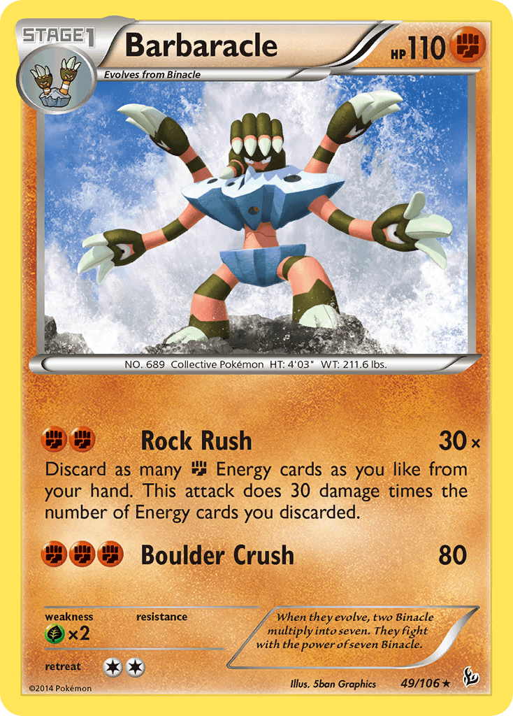 Barbaracle Flashfire