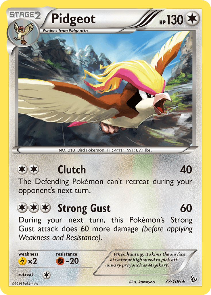Pidgeot Flashfire