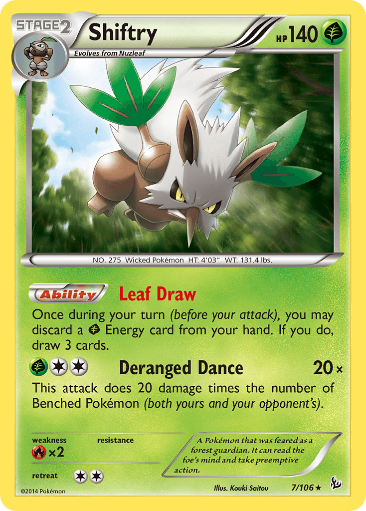 Shiftry Flashfire