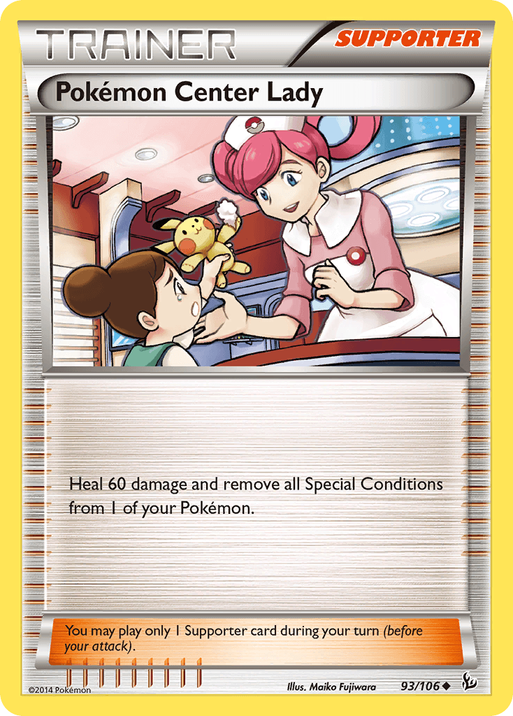 Pokémon Center Lady Flashfire