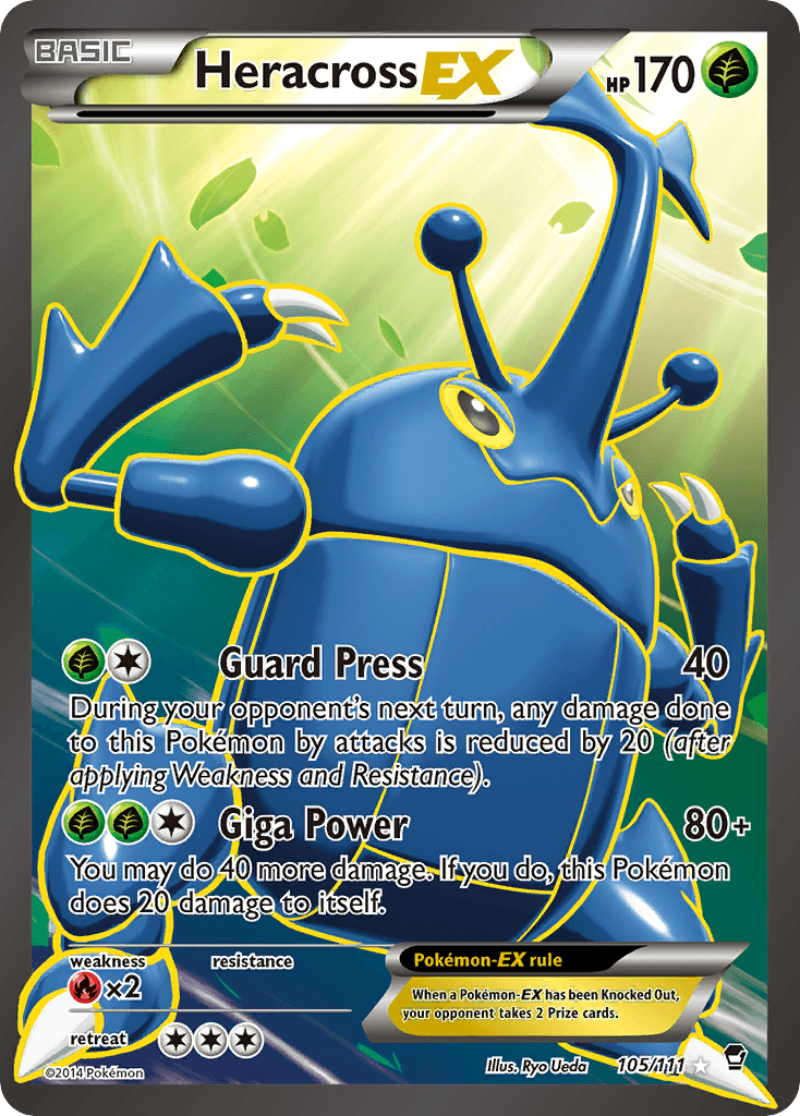 Heracross-EX Furious Fists