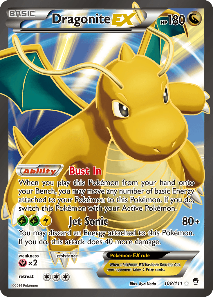 Dragonite-EX Furious Fists