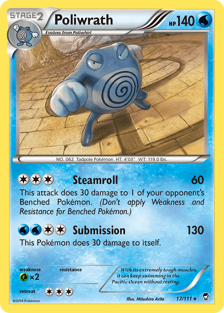Poliwrath Furious Fists