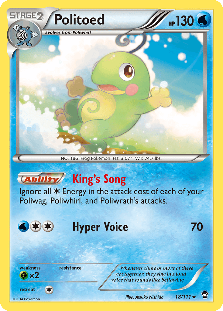 Politoed Furious Fists