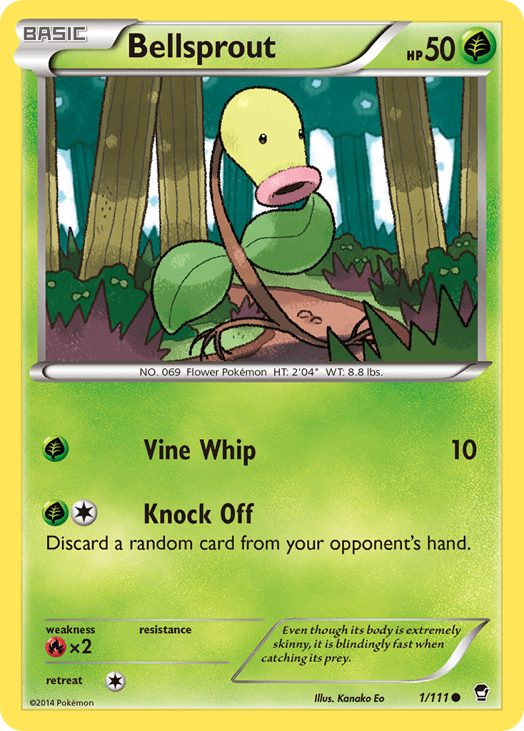 Bellsprout Furious Fists