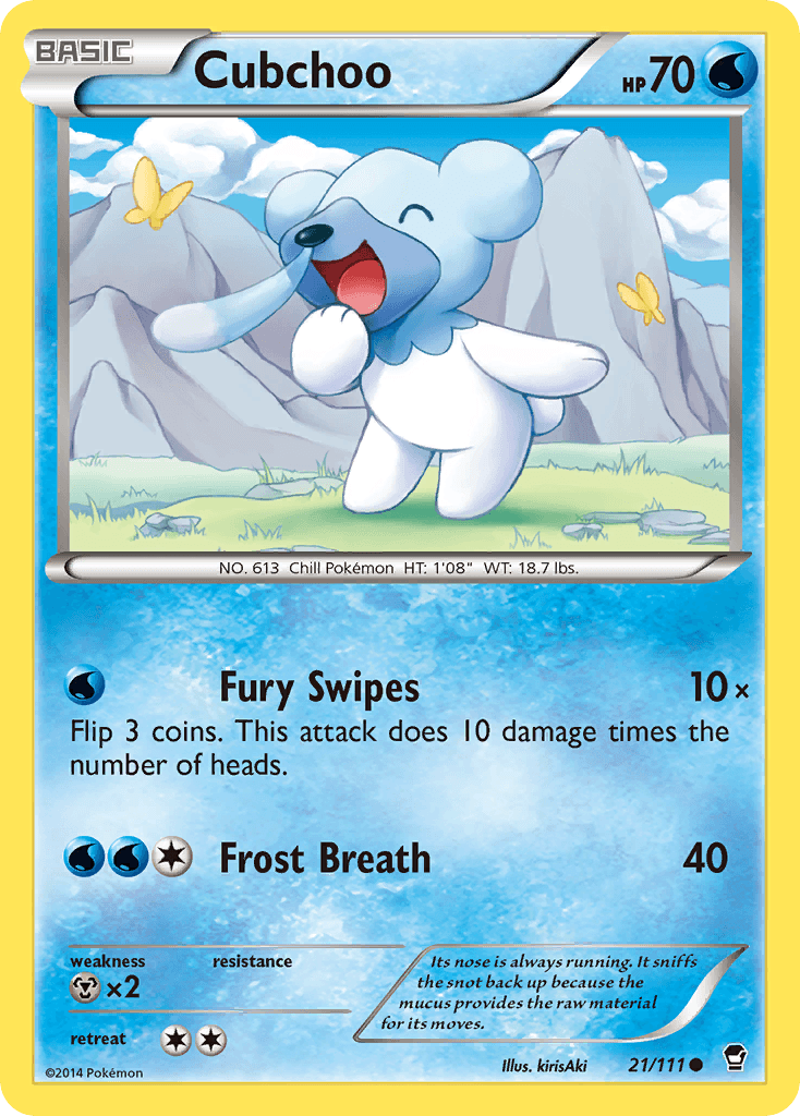 Cubchoo Furious Fists