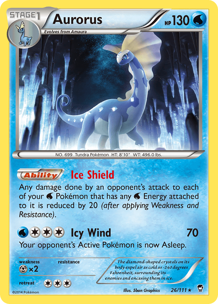 Aurorus Furious Fists