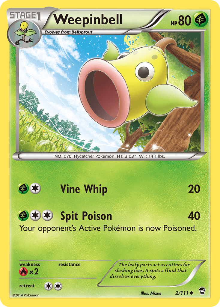 Weepinbell Furious Fists