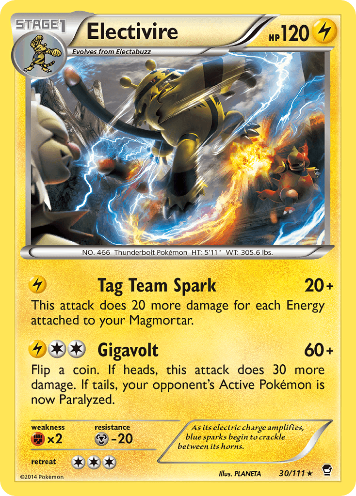 Electivire Furious Fists