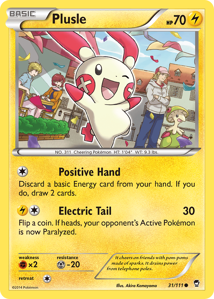 Plusle Furious Fists