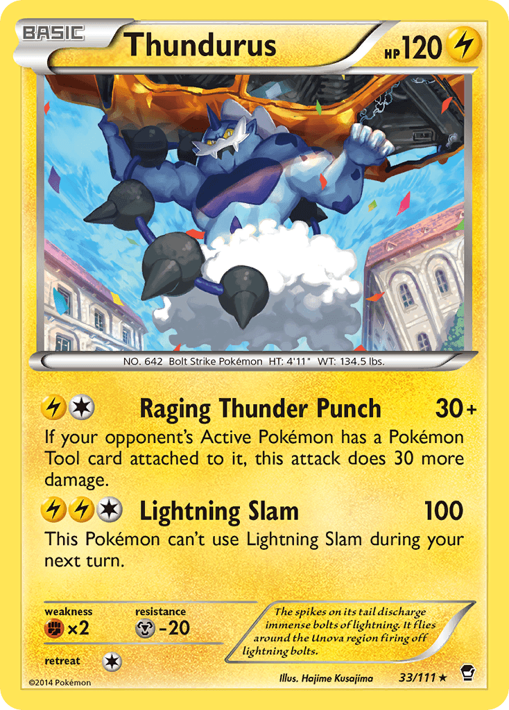 Thundurus Furious Fists