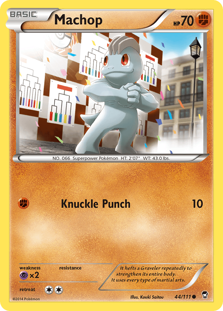 Machop Furious Fists