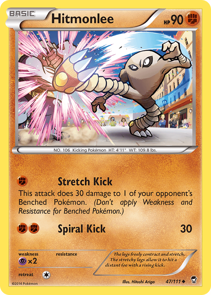 Hitmonlee Furious Fists