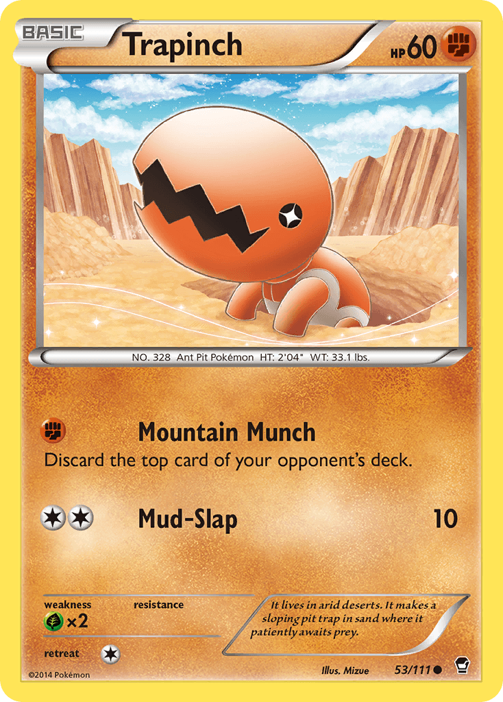 Trapinch Furious Fists