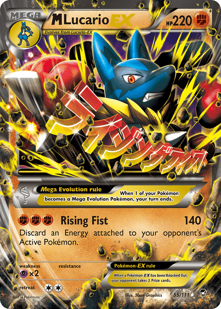 M Lucario-EX Furious Fists
