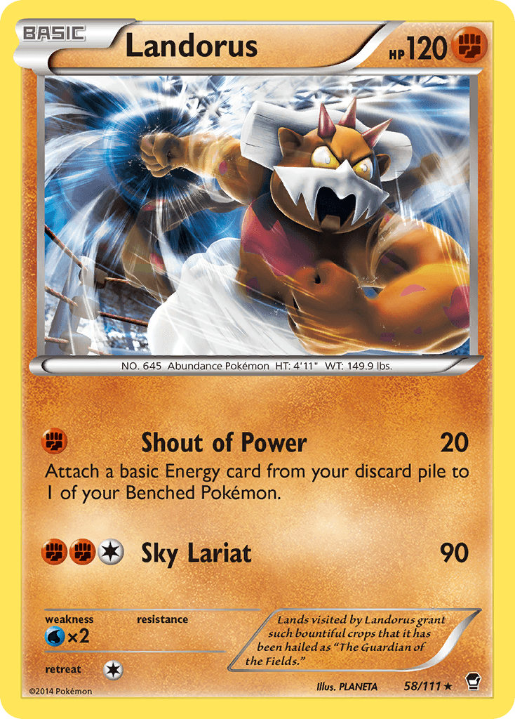 Landorus Furious Fists