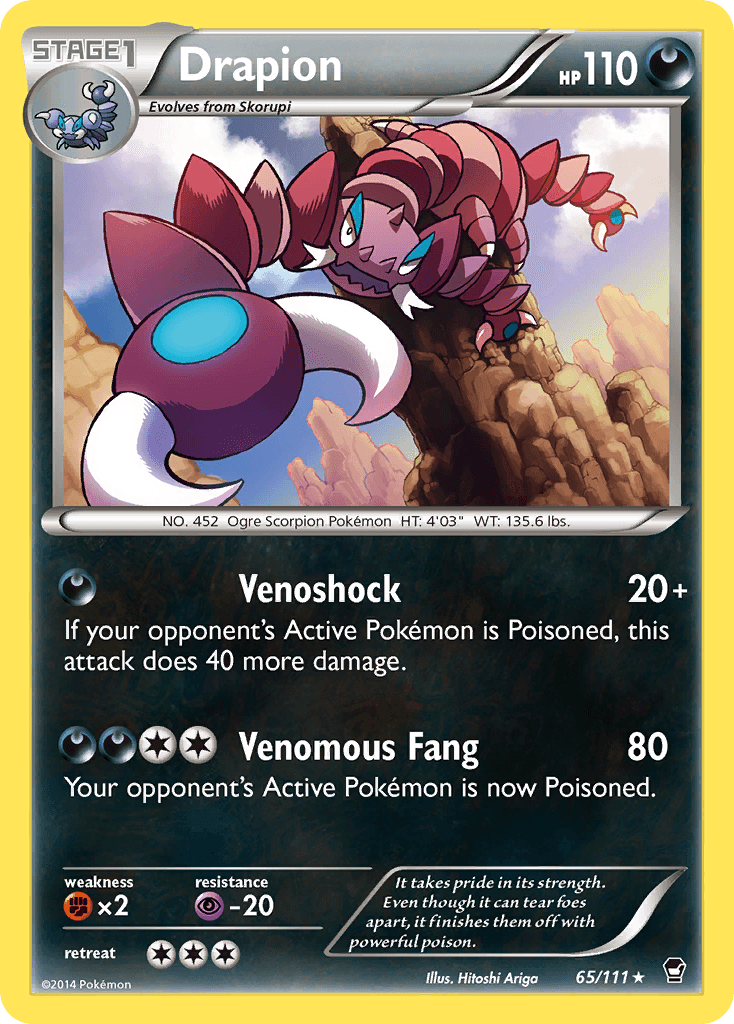 Drapion Furious Fists