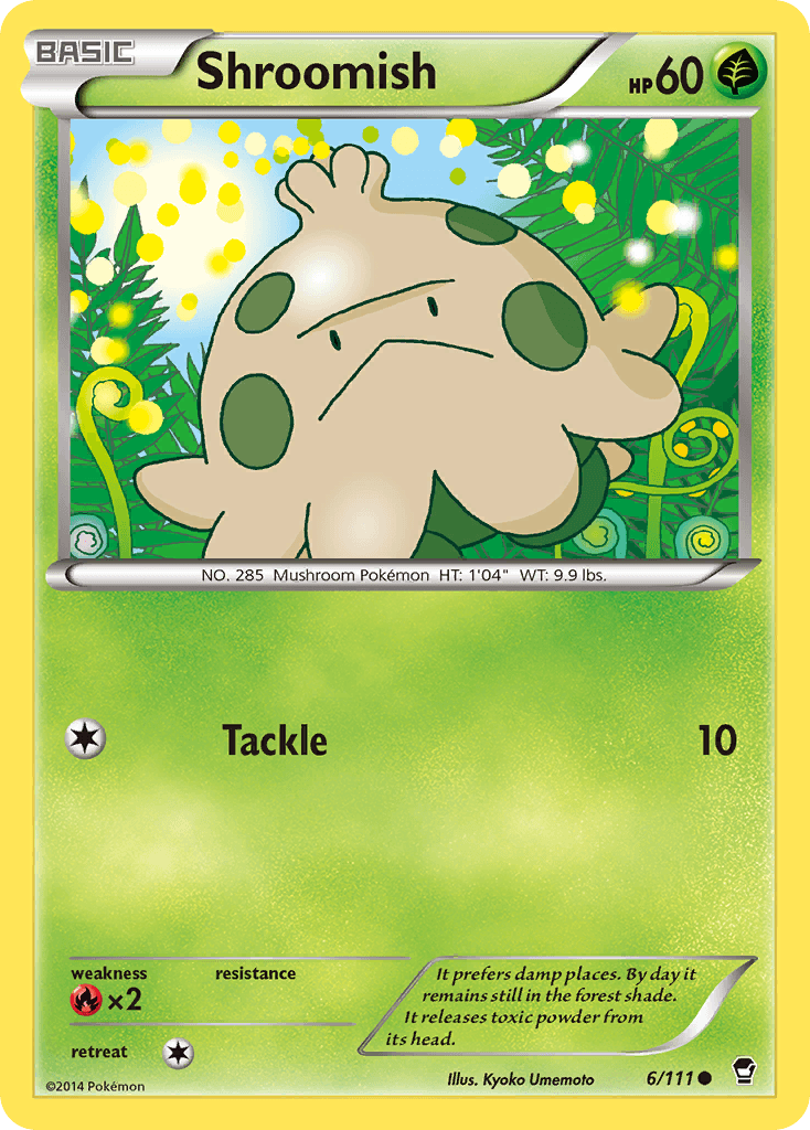 Shroomish Furious Fists