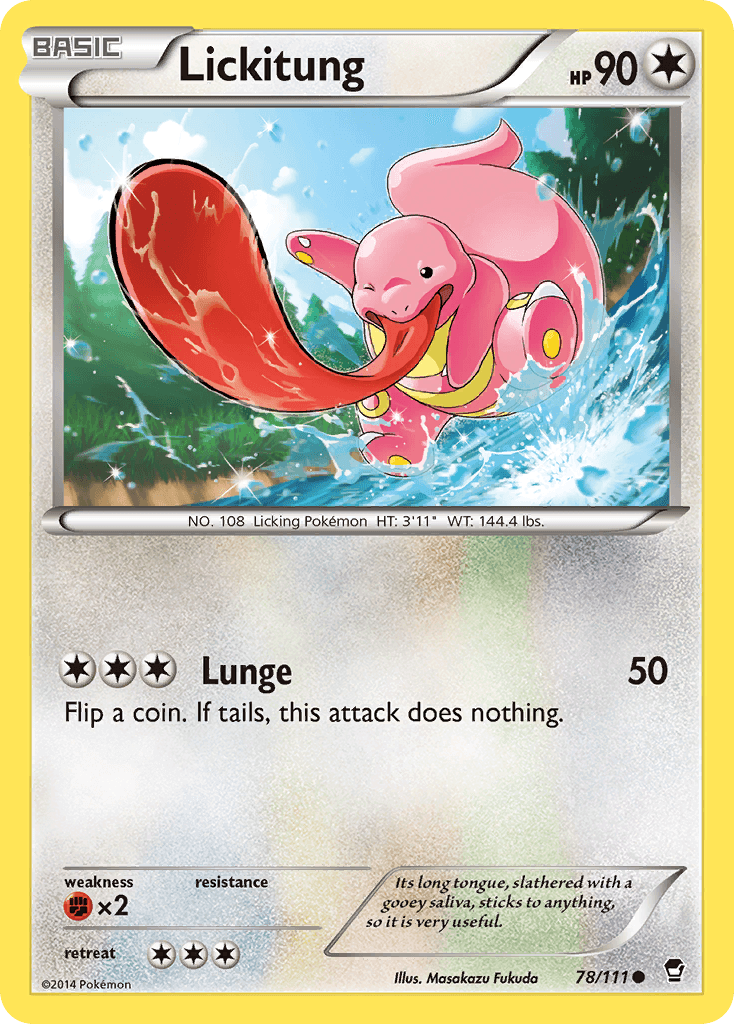Lickitung Furious Fists