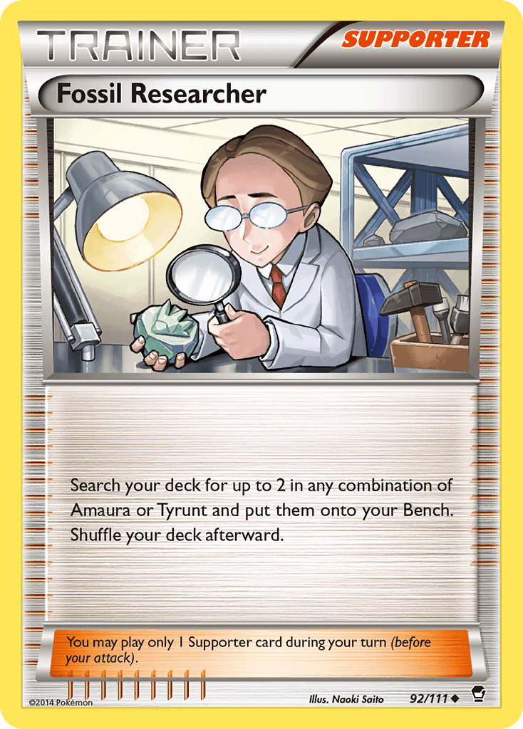 Fossil Researcher Furious Fists