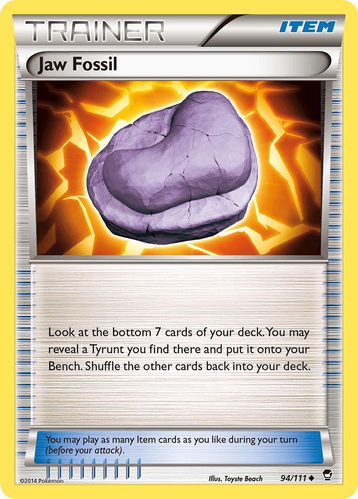 Jaw Fossil Furious Fists