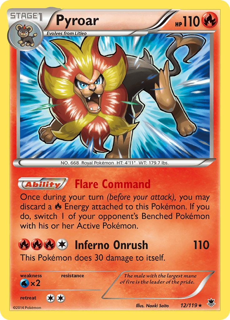 Pyroar Phantom Forces